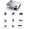 CRENOVA Android Projector With Android 6.0 7.1 OS WIFI Bluetooth Projector For Full HD 4K*2K Home Theater Movie Beamer Proyector