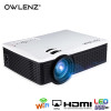 OWLENZ Wireless wifi Proyector Multi-Screen/Airplay/Miracast 1500Lumen HD Digital Multimedia LED Mini Projector Beamer SD60