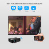 OWLENZ Wireless wifi Proyector Multi-Screen/Airplay/Miracast 1500Lumen HD Digital Multimedia LED Mini Projector Beamer SD60