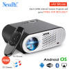 Newpal GP90 UP Mini Projector 3200Lumens Android WiFi Video Projecteur 1.2-5M Throwing Support Full HD 1080P HDMI/USB/AV/VGA 