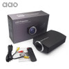 AAO YG500 Mini Projector 1800 Lumens Portable 854*480 LCD Projector Support 1080P Portable HDMI Home Cinema LED 3D Projector