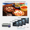 VIVICINE 1080p HD Projector,5500Lumens,Android 7.1 WiFi Bluetooth Optional,Perfect Home Theater LED TV Video Projector Beamer