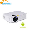 1800lumen Android Smart LED 3D Home Mini Projector Portable Video Game LCD Proyector Beamer HDMI AV USB SD Support Full HD 1080P