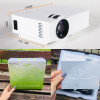 1800lumen Android Smart LED 3D Home Mini Projector Portable Video Game LCD Proyector Beamer HDMI AV USB SD Support Full HD 1080P