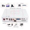 Poner Saund DLP900WIFI Shutter 3D Handheld Portable Mini Projector Optional Android Bluetooth WIFI Home Theatre Support HD1080P