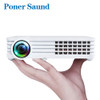 Poner Saund DLP900WIFI Shutter 3D Handheld Portable Mini Projector Optional Android Bluetooth WIFI Home Theatre Support HD1080P