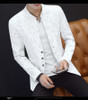 Casual Blazer Masculino Men Blazer Slim Fit Casaco Masculino Purple Mens Blazers Spring Summer Men White Blazer