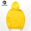 HZIJUE 2018 New yellow/orange/blue/red HOODIE Hip Hop Street wear Sweatshirts Skateboard Men/Woman Pullover Men's Thick Clothes 