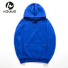 HZIJUE 2018 New yellow/orange/blue/red HOODIE Hip Hop Street wear Sweatshirts Skateboard Men/Woman Pullover Men's Thick Clothes 