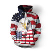 ONSEME Men/Women USA Flag Eagle 3D Hoodies Pullovers Cool Wolf  Animal Print Hooded Sweatshirt Hip Hop Hoodie Drop Ship