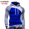 Pullovers Hoodies Men Autumn Thick Hooded Hoodies Mans Patchwork Sweatshirts Hip Hops Males Casual Brand Clothing Hoody Jacket