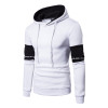 Casual Hoodies Men Fashion New Patchwork Hooded Sweatshirt Coat Mens Moletom Masculino Fashion Hoodies Slim Sportswear Tracksuit