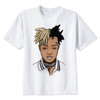 xxxtentacion R.I.P Character Print T-Shirt Fashion Casual Fitness Cool O-neck Men's T Shirt Summer Short Sleeve Men Clothing