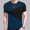 6 Designs Mens T Shirt Slim Fit Crew Neck T-shirt Men Short Sleeve Shirt Casual tshirt Tee Tops Short Shirt Size M-5XL TX116-R