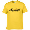 2022 summer 100% cotton Marshall t shirt men short sleeves tee hip hop streetwear for fans hipster XS-2XL #220