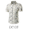 2018 Fashion Mens Short Sleeve Hawaiian Shirt  Summer Casual Floral Shirts For Men Asian Size M-3XL 10 Color