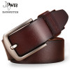 [DWTS]men's belt leather belt men male genuine leather strap luxury pin buckle fancy vintage jeans cintos masculinos