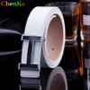 ChenKe 2017 Genuine Leather Designer Belts High Quality Smooth Buckle Belt Leather Belt Buckle Belts for Men Women Leisure