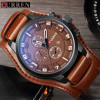 Relogio Masculino Mens Watches Top Brand Luxury Leather Strap Waterproof Sport Men Quartz Watch Military Male Clock Curren 8225