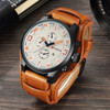 Curren 8225 Army Military Quartz Mens Watches Top Brand Luxury Leather Men Watch Casual Sport Male Clock Watch Relogio Masculino