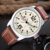 2017 NEW Luxury Brand NAVIFORCE Men Sport Watches Men's Quartz Clock Man Army Military Leather Wrist Watch  Relogio Masculino