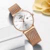 GIMTO Brand Rose Gold Quartz Women Watches Luxury Steel Clock Bracelet Ladies Calendar Wrist Watches Female Sport Relogio Reloj