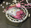For HuaWei P8 P9 P10 P20 Lite Plus Pro Mate 8 9 10 Pro G7 G8 V8 V9 V10 Y9 2018 PC+ TPU Hello Kitty full Rhinestone Case