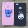 Cute Cartoon Minnie Case for Huawei P9 Lite 2017 P9 Lite mini Cases Stitch Hello Kitty Mickey Cat Soft TPU Phone Cover