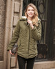 Fitaylor Winter Jacket Women 2018 Hooded Slim Thick Long Cotton Padded Warm  Coat Fashion Army Green High Quality Ladies Parka