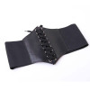 2018 Fashion Spring Autumn Extra Wide Elastic Tight Belt Summer Lacing Corset Tie High Waist Slimming Belt Body Shaping Bands