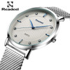 Readeel Brand Men's watches dress Ultra-thin quartz watch men steel mesh strap quartz-watch ul clock relogio masculino Relojes 