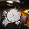 Readeel Luxury Brand Men Watch Ultra Thin Leather Strap Clock Male Quartz Sport Watch Men Waterproof Casual Wristwatch relogio