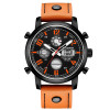 Mens Quartz Analog Watch Luxury Fashion Sport Wristwatch Waterproof Leather Male Watches Clock Relogio Masculino READEEL 2018