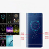 Smartphone Case Clear View Reflection Mirror Flip Case For Samsung Galaxy S8 S9 A5 A7 Note 5 Note8 Hard Plastic Phone Cover Case
