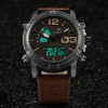 2018 NAVIFORCE Men's Fashion Sport Watches Men Quartz Analog Date Clock Man Leather Military Waterproof Watch Relogio Masculino