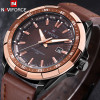 2018 New NAVIFORCE Brand Men Quartz Watches Leather Waterproof Analog Watches Mens Date Casual Clock Rome Time Relogio Masculino