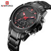 NAVIFORCE Luxury Brand Men Sports Army Military Watches Men's Quartz Analog LED Clock Male Waterproof Watch relogio masculino