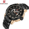 Original NAVIFORCE Luxury Brand Steel Military Sports Watches Men Quartz Waterproof Men's Clock Wristwatch relogio masculino