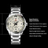 Men Quartz Watch NAVIFORCE Luxury Sport Watches Business Silver Steel Watch 30M Waterproof Calender Wristwatches Reloj Hombre