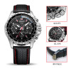 MEGIR Fashion Top Brand Sports Watches Men Leather Luxury Quartz Military Wrist Watch Waterproof Clock Male Relogios