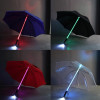 7 Color LED Lightsaber Light Up Umbrella Laser sword Light up Golf Umbrellas Changing On the Shaft/Built in Torch Flash Umbrella