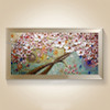 New handmade Modern Canvas on Oil Painting Palette knife Tree 3D Flowers Paintings Home living room Decor Wall Art 168036