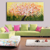New handmade Modern Canvas on Oil Painting Palette knife Tree 3D Flowers Paintings Home living room Decor Wall Art 168036