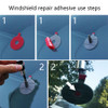 DIY Glass Repair Tool Sets Windscreen Windshield Repair Tool Set DIY Car Kit Wind Glass For Chip Crack Car Styling