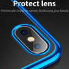 Baseus Clear Transparent Case For iPhone Xs Max Xr Xsmax Capinhas Hard PC Plating Protective Coque For iPhonexs max Cover Fundas