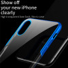 Baseus Clear Transparent Case For iPhone Xs Max Xr Xsmax Capinhas Hard PC Plating Protective Coque For iPhonexs max Cover Fundas