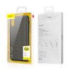 Baseus Luxury Weaving Case For iPhone Xs Xs Max XR 2018 Elegant Grid Pattern Soft Silicone Phone Case For iPhone Xs XR Cover