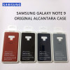 Original Official Samsung Galaxy Note 9 Luxury Leather Alcantara Case Suede Full protection Phone Cover SM-N9600 Anti-full