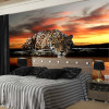 Custom Photo Wall Paper 3D Stereoscopic Animal Leopard Wall Mural Wall Papers Home Decor Living Room Bedroom Backdrop Wallpaper