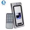 RFID Metal Standalone Fingerprint Access Controller Reader Biological Finger Lock Machine with 10 keychains 12V remote control